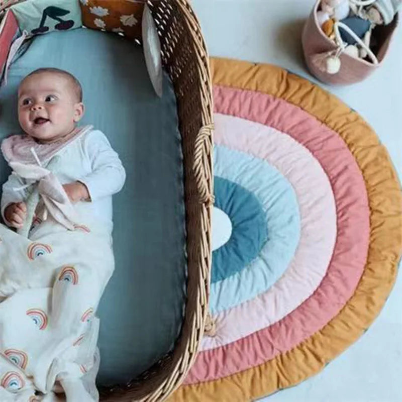 The Rainbow Baby Nursery Rug