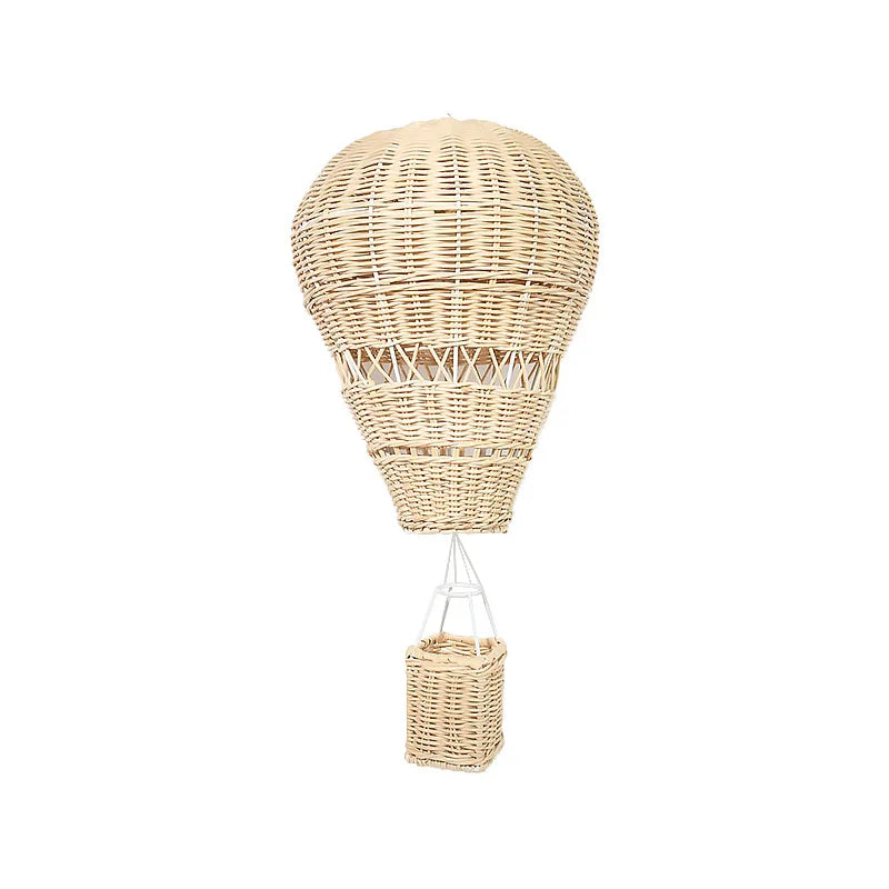 Rattan Sky Dreams Hot Air Balloon Ornament